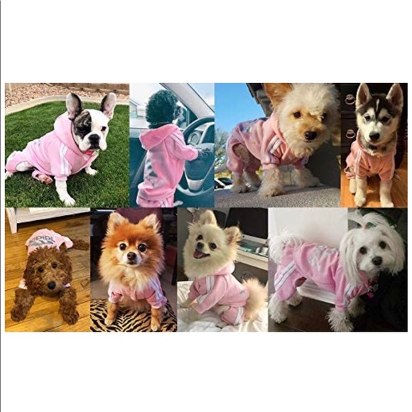 Adidog Pink Tracksuit - Picture 4 of 8